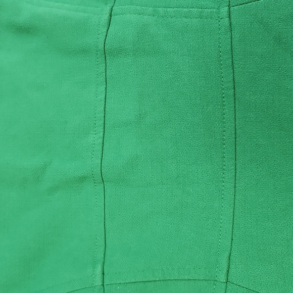 The Limited Kelly Green Fit And Flare Dress, Size 8 - Picture 7 of 8